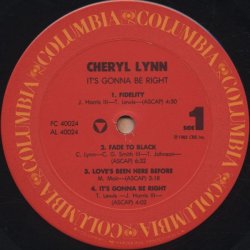 画像2: Cheryl Lynn - It's Gonna Be Right  LP