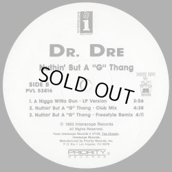 画像3: Dr.Dre - Nuthin' But A "G" Thang/A Nigga Witta Gun  12" 