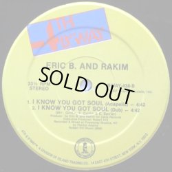 画像2: Eric B. And Rakim - I Know You Got Soul  12"