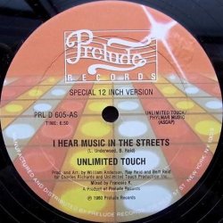 画像1: Unlimited Touch - I Hear Music In The Streets/In The Middle  12"