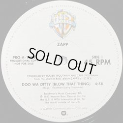 画像2: Zapp - Doo Wa Ditty/A Touch Of Jazz  12"