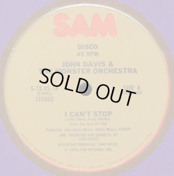 画像1: John Davis & The Monster Orchestra - I Can't Stop/I Get A Kick  12"