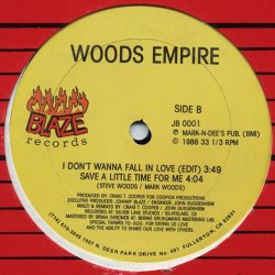 画像2: Woods Empire - I Don't Wanna Fall In Love/Save A Little Time For Me  12"