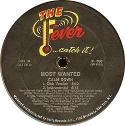 画像1: Most Wanted (III Most Wanted) - Calm Down  12"