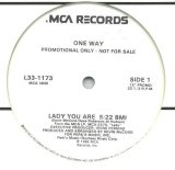 One Way - Lady You Are/Mr. Groove  12"