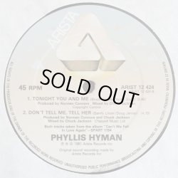 画像3: Phyllis Hyman - You Sure Look Good To Me/Tonight You And Me/Don't Tell Me,Tell Her  12"