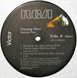 画像2: Maurice Starr - Flaming Starr  LP