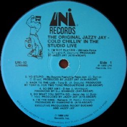 画像2: The Original Jazzy Jay - Cold Chillin' In The Studio Live  LP