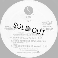 画像3: Yaz/Sunfire - Don't Go/Bring Your Love Down/Bad Connection/Shake Your Body  12"