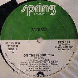 画像1: Fatback - On The Floor  12" 