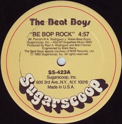 画像1: The Beat Boys - Be Bop Rock (Rap Cover Of Hip Hop Be Bop)  12"