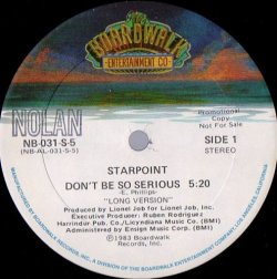 画像1: Starpoint - Don't Be So Serious  12"