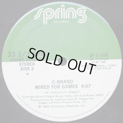 画像2: C-Brand - Wired For Games (Long 8:55/Short 4:07)  12"