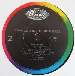 画像2: Jimmy G. And The Tackheads - Lies/Slingshot  12" 