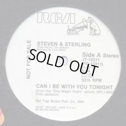 画像1: Steven & Sterling - Can I Be With You Tonight (Stereo/Mono)  12" 