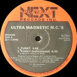 画像1: Ultra Magnetic M.C.'s - Funky/Mentally Mad  12" 