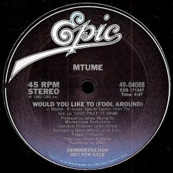 画像1: Mtume - Would You Like To (Fool Around)/Let's Fool Around  12" 