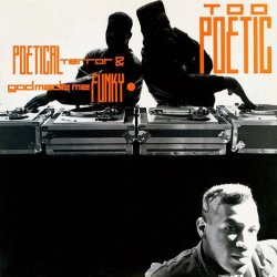 画像1: Too Poetic - Poetical Terror/God Made Me Funky  12"