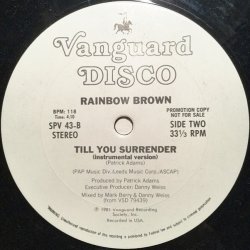 画像2: Rainbow Brown - Till You Surrender  12"