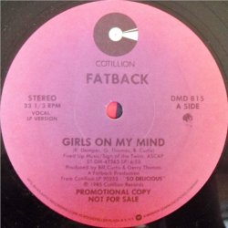 画像1: Fatback - Girls On My Mind  12"