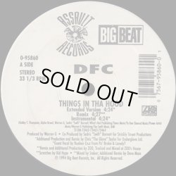 画像1: DFC - Things In Tha Hood/Pass The Hooter  12"