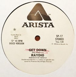 画像2: Raydio - Is This A Love Thing/Get Down  12"
