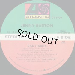 画像1: Jenny Burton - Bad Habits/Let's Get Back To Love  12"