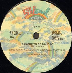 画像1: Skyy - Dancin' To Be Dancin'/It's My Life  12"