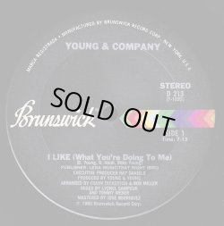 画像1: Young & Company - I Like (What You're Doing To Me)   12" 