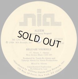 画像1: Aleem (Featuring Leroy Burgess) - Release Yourself  12"