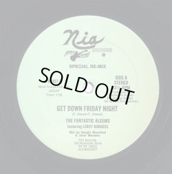 画像1: The Fantastic Aleems Featuring  Leroy Burgess - Get Down Friday Nite Special Re-Mix (10:00/7:25)  12"