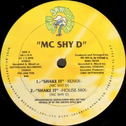 画像1: MC Shy D - Shake It (Remix)/It's Just My Caddy 12"