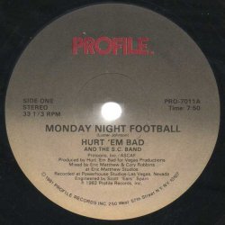 画像1: Hurt 'Em Bad And The S.C. Band - Monday Night Football  (Doubled！)  12"X2