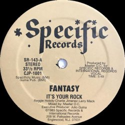 画像1: Fantasy (Fantasy Three) - It's Your Rock  12"