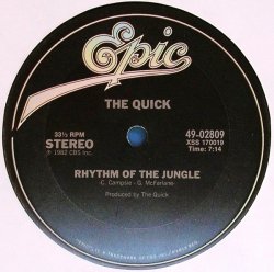 画像1: The Quick - Rhythm Of The Jungle/To Prove My Love  12"