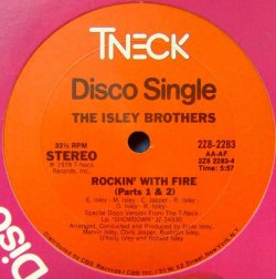 画像1: The Isley Brothers - Rockin' With Fire/I Wanna Be With You  12"