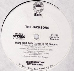 画像1: The Jacksons - Shake Your Body (LP Vers)/Things I Do For You 12"