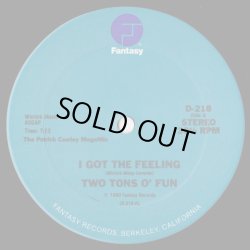 画像1: Two Tons O' Fun/Slick - I Got The Feeling ('81Patrick Cowley Megamix)/Space Bass  12"