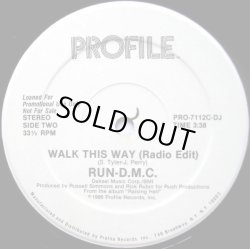 画像1: Run-D.M.C. - Walk This Way (5:11/Radio Edit 4:38)  12"