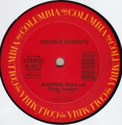 画像2: Double Entente - Sleeping Dogs Lie  12"