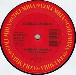 画像1: Double Entente - Sleeping Dogs Lie  12"