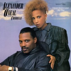 画像1: Alexander O'Neal Featuring Cherrelle - Never Knew Love Like This 12"