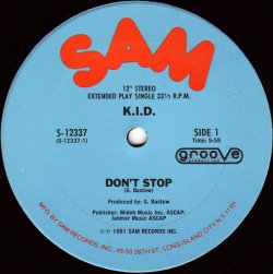 画像1: K.I.D. - Don't Stop/Do It Again  12"