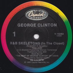 画像1: George Clinton - R&B Skeletons/Nubian Nut 12"