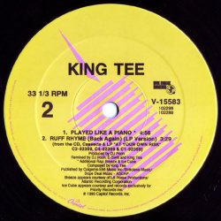 画像2: King Tee - Ruff Rhyme/Played Like A Piano 12" 