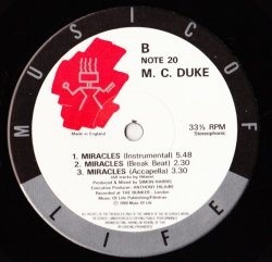 画像2: MC Duke - Miracles  12"