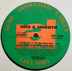 画像1: Nice & Smooth - Cake & Eat It Too/Down The Line  12" 