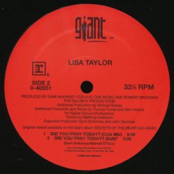 画像2: Lisa Taylor - Did You Pray Today ? 12"