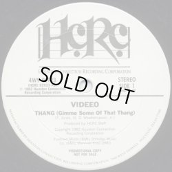 画像1: Videeo - Thang (Gimme Some Of That Thang)  12"