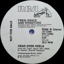 画像1: Fredi Grace And Rhinstone - Head Over Heels  12"